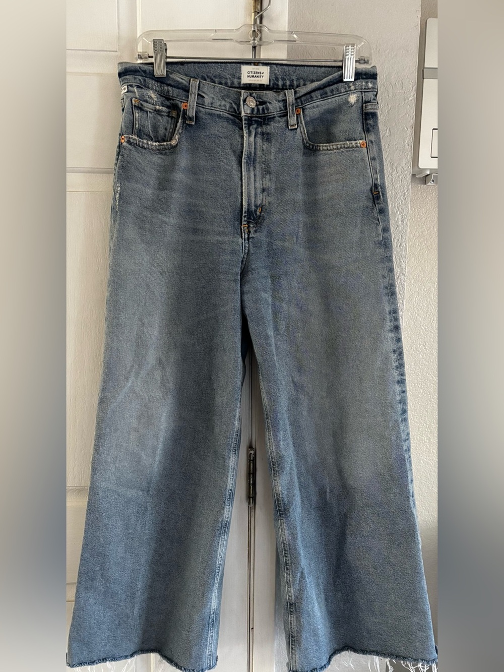 Women’s Citizens Of Humanity Wide-Leg Genuine Vintage Jeans Size 28 - Picture 5 of 5